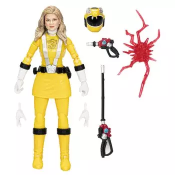 Коллекция Power Rangers Lightning RPM Yellow Ranger 6 Премиальная коллекционная экшн-фигурка с аксессуарами для детей от 4 лет и старше жёлтый