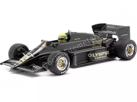 Коллекция Premium X Senna 1/18 Lotus Renault 97T 1985 F1 Portugal GP #12 A. Сенна
