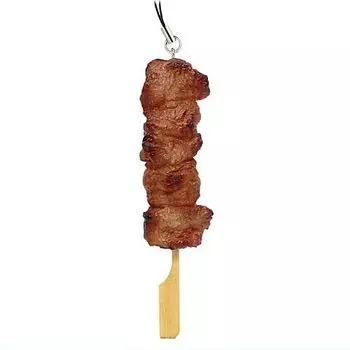 Коллекция продуктов питания Серия образцов продуктов питания Вкус Yakiton издание Kashira Gacha Gacha Капсульная игрушка Долгосрочная [1. (поваренная соль)] (один предмет)