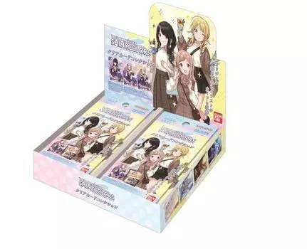 Коллекция прозрачных карточек BANDAI THE Shiny Colors, 20 упаковок IDOLM@STER (пак) (BOX)