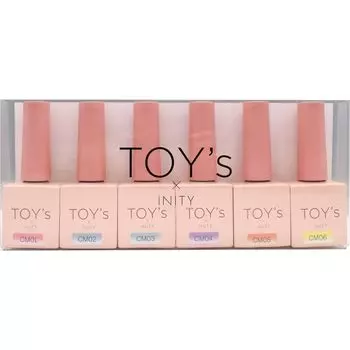 Коллекция прозрачных кружек, набор из 6 цветов TOY sINITY