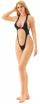 Коллекция реальных фигурок Hasegawa Blonde Girl неокрашенная смоляная фигурка SP595 1/12 № 39 том 10