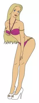 Коллекция реальных фигурок Hasegawa Blonde Girl неокрашенная смоляная фигурка SP500 1/12 № 10 том 5