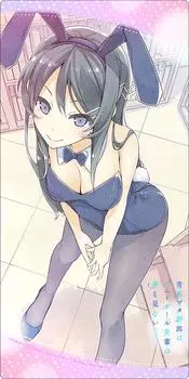 Коллекция резиновых игровых ковриков Dream of Bunny Girl Mai Sakurajima Rascal Doesn t Senpai ver.