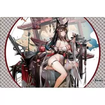 Коллекция резиновых ковриков Bushiroad V2 Azur Lane Hashirimi Seiren Vol.1445 Amagi ver.