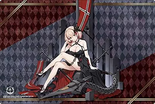 Коллекция резиновых ковриков Bushiroad V2 Azur Lane Ash и Crimson Smile Vol.80 Loan ver.