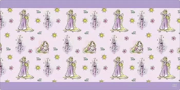 Коллекция резиновых ковриков Bushiroad V2 Disney на Vol.702 «Башня Рапунцель»