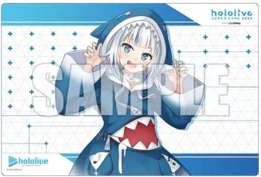 Коллекция резиновых ковриков Bushiroad V2 Extra hololive SUPER EXPO 2022 Vol.46 «Gauru Gura»