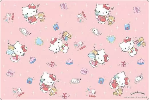 Коллекция резиновых ковриков Bushiroad V2 Персонажи Sanrio Vol.1318 Hello Kitty