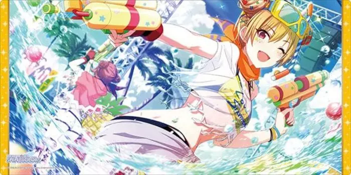 Коллекция резиновых ковриков Bushiroad V2 THE IDOLMASTER Shiny Colors Взлётная полоса в поворотный момент Том 1353 версия Джури Нисидзё
