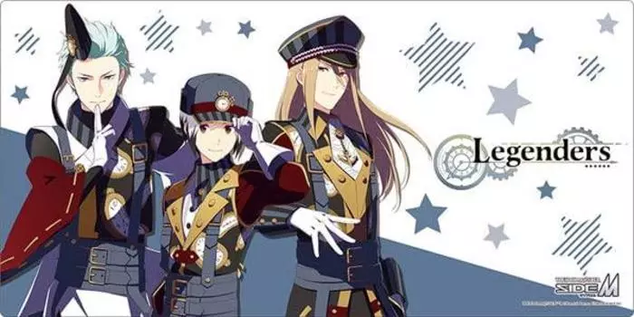 Коллекция резиновых ковриков Bushiroad V2 THE SideM Vol.619 IDOLM@STER Легенды