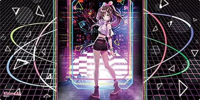Коллекция резиновых ковриков Bushiroad V2 Vol.205 «Kizuna AI» «hello, world» вер.
