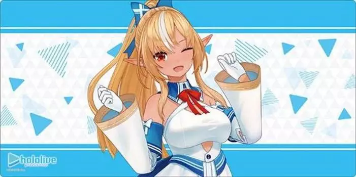 Коллекция резиновых ковриков Bushiroad V2 Vol.812 Hololive Production Shiranui Flare 2023 ver.