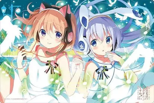 Коллекция резиновых ковриков Bushiroad V2 Заказывается кролик BLOOM Vol.290? «Какао и Чино» Часть 2