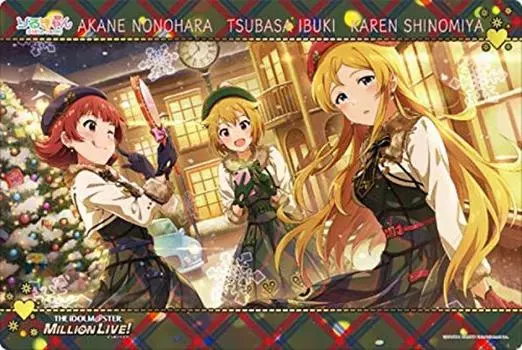 Коллекция резиновых ковриков Bushiroad Vol.429 THE IDOLMSTER MILLION LIVE Rirukyan ~3 little candy~