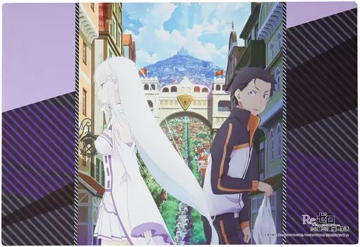 Коллекция резиновых ковриков Bushiroad. Жизнь в другом ключевом изображении нового издания. Том 708 ``ReZERO -Starting World версия.