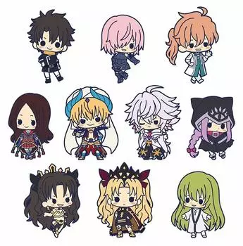 Коллекция резиновых ремешков Hisaya FateGrand Order - Absolute Demonic Front Babylonier 1 коробка, 10 штук, всего 10 типов GX159