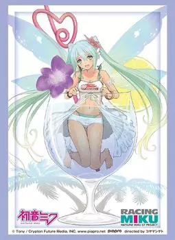 Коллекция рукавов Bushiroad High Grade Miku 2017 Thailand Vol.1405 «Racing Ver.»