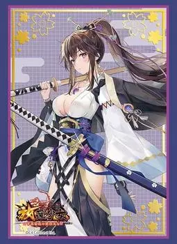 Коллекция рукавов Bushiroad Пакет «Высококачественная заброшенная девушка Рёран», том 3320 ~ Хякка Моэхимэ ~ «Камиидзуми Нобуцуна»