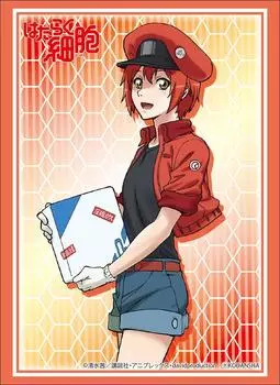 Коллекция рукавов Bushiroad. Высококачественные клетки в работе. Кровь. Том 1709 «Красные клетки».