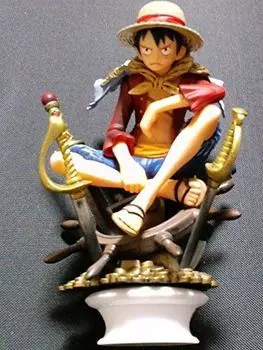 Коллекция шахматных фигур R One Piece ONEPIECE Monkey Luffy White Pedestal Vol.1 D. (король)