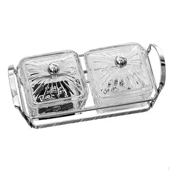 Коллекция стеклянных тарелок для праздничных мероприятий 2 bowl