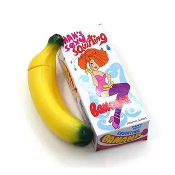 Коллекция странных вещей, сексуальных брызгающих игрушек-бананов