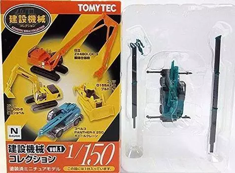 Коллекция строительной техники Tomytec Колесный кран Kobelco 250 Рабочая спецификация Отдельный предмет [8] 1/150 Том 1 PANTHER-X