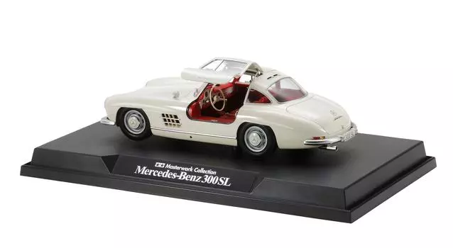 Коллекция Tamiya Masterwork 300SL, окрашенная в белый цвет, полная модель 21152, полный продукт 1/24, № 152 Mercedes-Benz