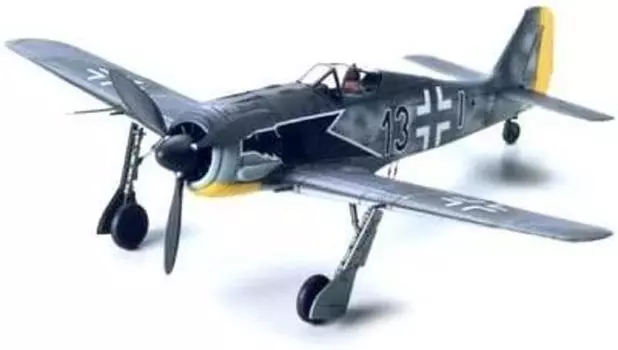 Коллекция Tamiya Warbird Luftwaffe Fw190, пластиковая модель 60766 1/72 № 66 Фокке-Вульф А-3