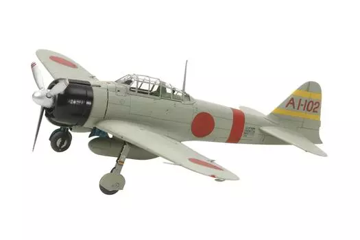 Коллекция Tamiya Warbird, японский военно-морской палубный истребитель Mitsubishi Zero Type Type 21, пластиковая модель 60780 1/72 № 80
