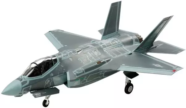 Коллекция Tamiya Warbird ВВС США Lockheed Martin Lightning II Пластиковая модель 60787 1/72 № 87 F-35A серый