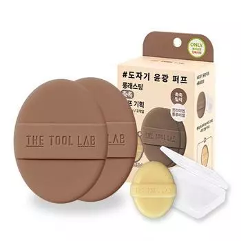 Коллекция Tool Lab Puff (Выберите 1 Аква/Влажный/Мягкий/Покрывающий/Воздушный) [Plan] Airy Regular (+ Mini Soap Free)