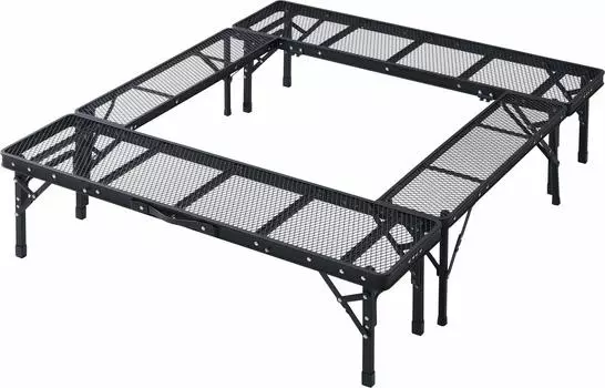 Коллекция Tough Light каминный стол [Campers Yamazen] TLFT-100(МБК) чёрный