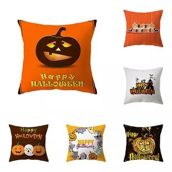 Коллекция тыквы, тема Хэллоуина, наволочка, чехол для дивана, праздничный подарок, украшение для вечеринки, домашний декор 40x40cm