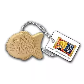 Коллекция закусок Imuraya Fun Sweets Time Taiyaki Ice Gacha Gacha Capsule Toy Наслаждайтесь! [3. Крем] (один предмет)