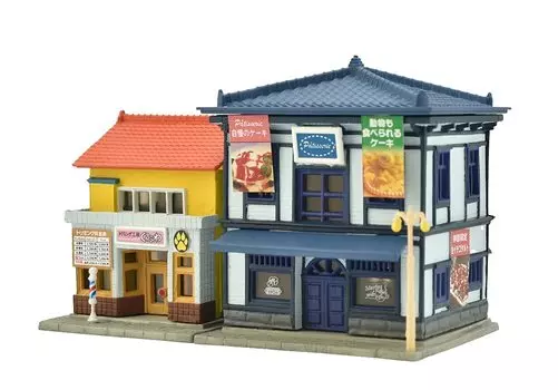 Коллекция зданий Kenkore Pet Salon Patisserie Diorama Supplies 313793 046-5