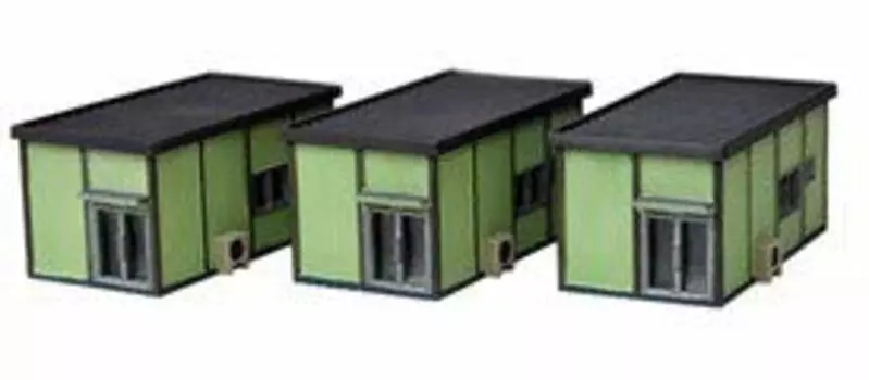 Коллекция зданий Kenkore Prefab Office 3 Diorama Supplies 070-3