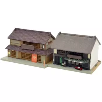 Коллекция зданий TOMYTEC Kenkore 057-3 Soba Restaurant/Chaya 3 Diorama Supplies
