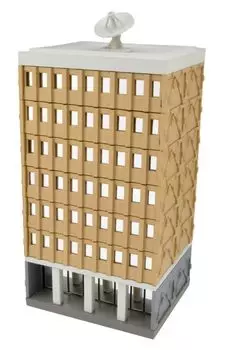 Коллекция зданий TOMYTEC Kenkore 182 Местная радиовещательная станция Диорама Принадлежности