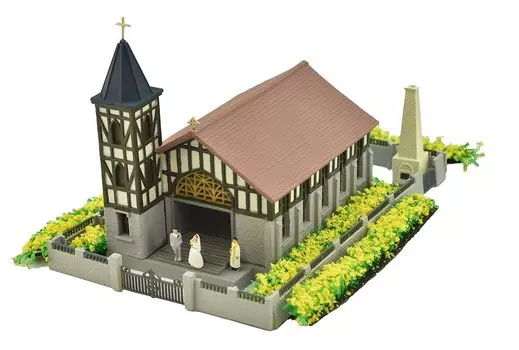 Коллекция зданий Tomytec Kenkore Church C3 Diorama Supplies 319252 052-3 ~Highland Church~