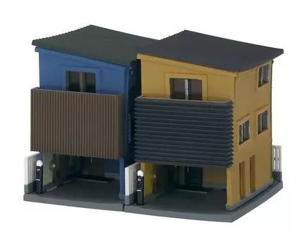Коллекция зданий TOMYTEC Kenkore Small House B5 Диорама Принадлежности 322740 017-5