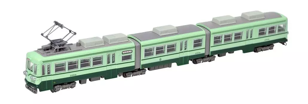 Коллекция железных дорог Коллекция железных дорог Chikuho Electric Railway Type 2000 2004 Green Diorama Supplies первый заказ ограничен Нет. (Продукция производителя) зелёный