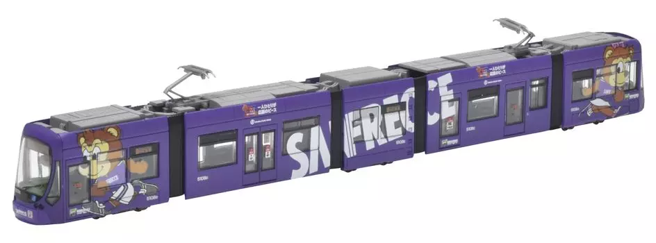 Коллекция железных дорог TOMYTEC Коллекция железных дорог Хиросима Электрическая железная дорога Тип 5100 5108 Green Mover Max Sanfrecce Hiroshima Design Diorama Supplies No.