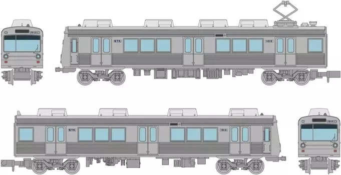 Коллекция железных дорог Tomytec Коллекция железных дорог Shizuoka Railway Type 1000 Окрашенный при появлении распределенного охлаждающего вагона Набор C Диорама Принадлежности 334101