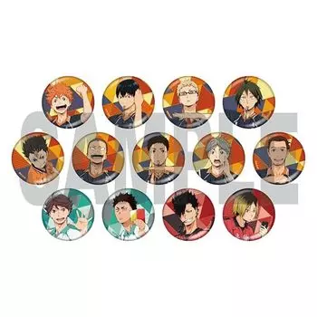 Коллекция значков аниме Lame Kirakan 2 из 13 предметов КОРОБКА «Haikyu! ! ”