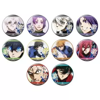 Коллекция значков Blue Rock the Movie Geki Oshi Can 50 штук 1BOX -EPISODE Nagi- vol.2