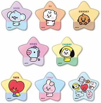 Коллекция значков BT21 Star Can