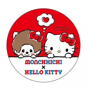 Коллекция значков K Company Monchhichi x Hello Kitty MKT-KB-SG