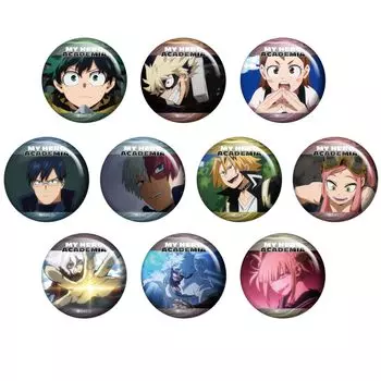 Коллекция значков персонажей Моя геройская академия [Аниме-версия] 10 штук